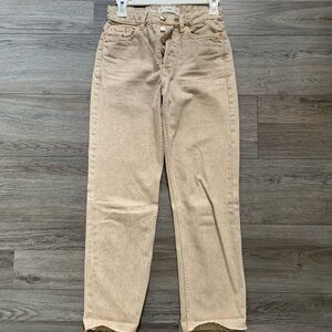 Mango - high waist straight jeans
